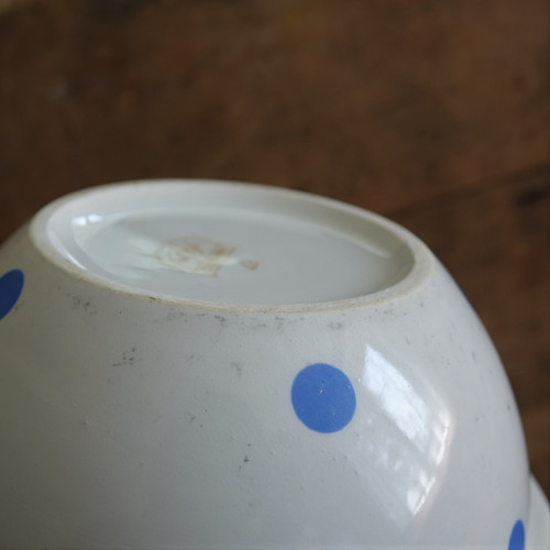 Modrý puntík ... keramické misky — foto 5