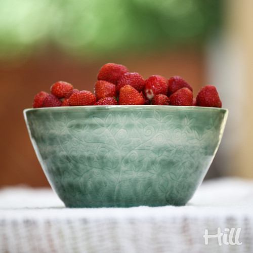 Lístečková mísa porcelánová — foto 3