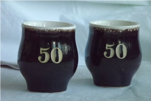 Keramické kalíšky - 50, Rh+ — foto 3