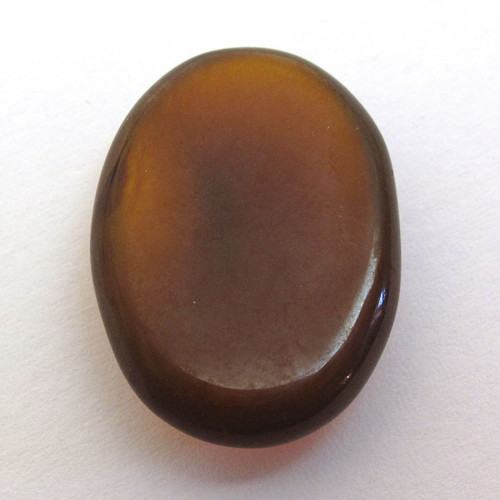 Kabošon hnědý onyx ovál 22mm — foto 3