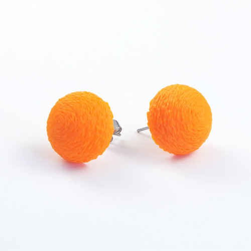Náušnice bobule orange — foto 2