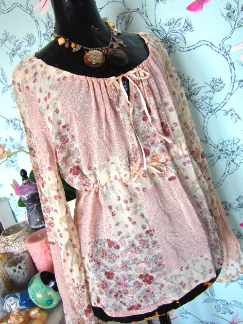 Halenka boho v pastelu — foto 3
