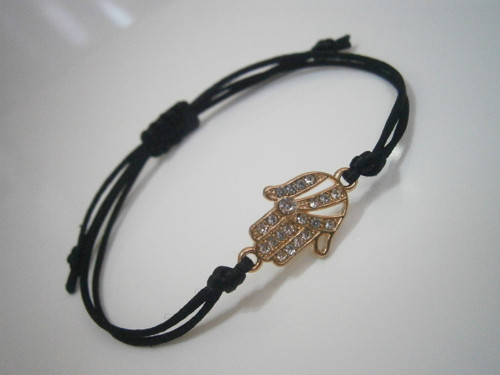 Elegantní náramek *Hamsa - štrasová* — foto 3
