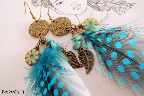 Náušnice "BOHO" I. — foto 3