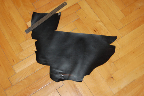 Tmavě hnědá kůže — foto 2