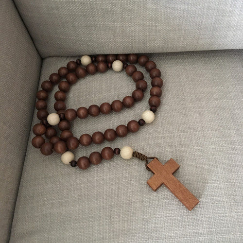 Růženec dřevěný velký — foto 3