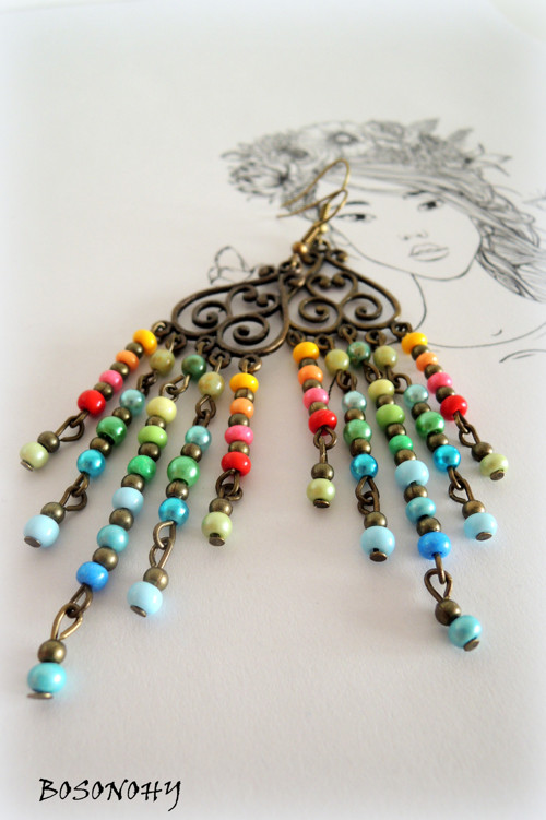 Náušničky "BOHO" II. — foto 3