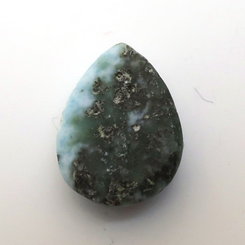 Kabošon larimar kapka 15,0mm — foto 4