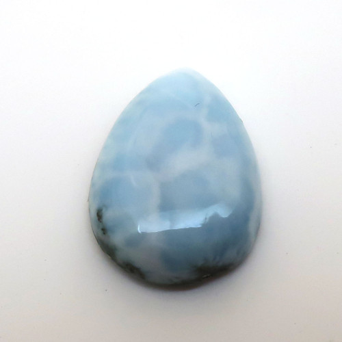 Kabošon larimar kapka 15,0mm — foto 3