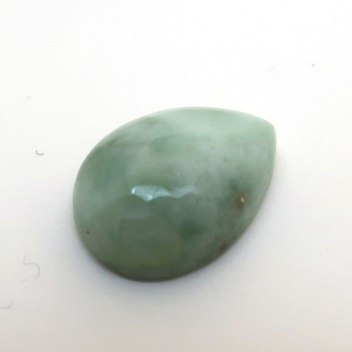 Kabošon larimar kapka 14,1mm — foto 2