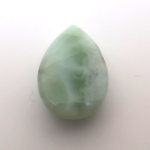 Kabošon larimar kapka 14,1mm — foto 4