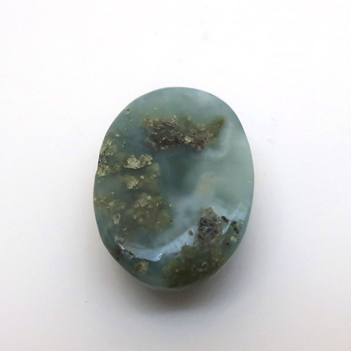 Kabošon larimar ovál 13,6mm — foto 4