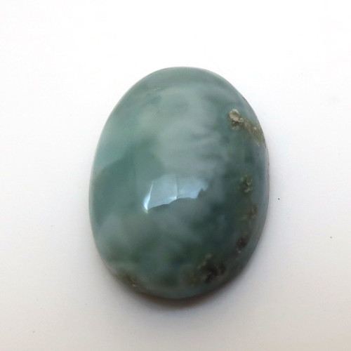 Kabošon larimar ovál 13,6mm — foto 3