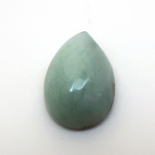 Kabošon larimar kapka 13,6mm — foto 3