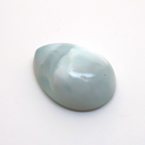 Kabošon larimar kapka 16,6mm — foto 2