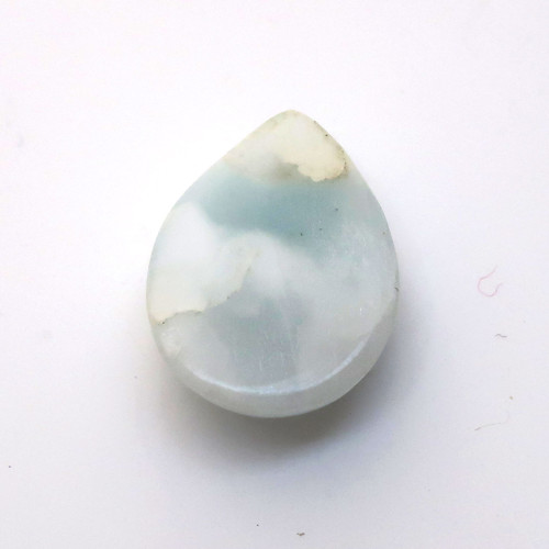 Kabošon larimar kapka 16,6mm — foto 4