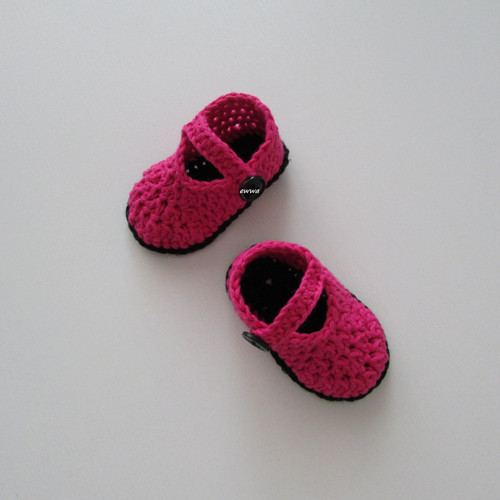 Háčkované botičky (10 cm) — foto 2