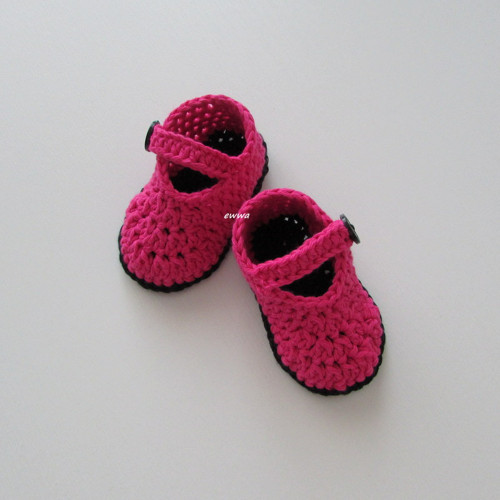 Háčkované botičky (10 cm) — foto 4