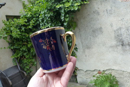 Modře...porcelánový hrnek — foto 2