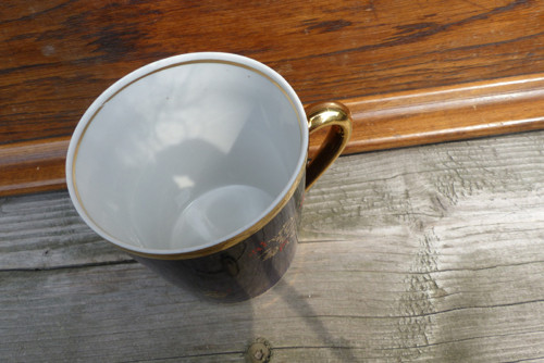 Modře...porcelánový hrnek — foto 4