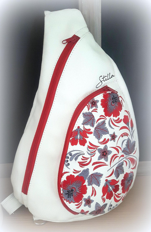 Backpack White folk — foto 3