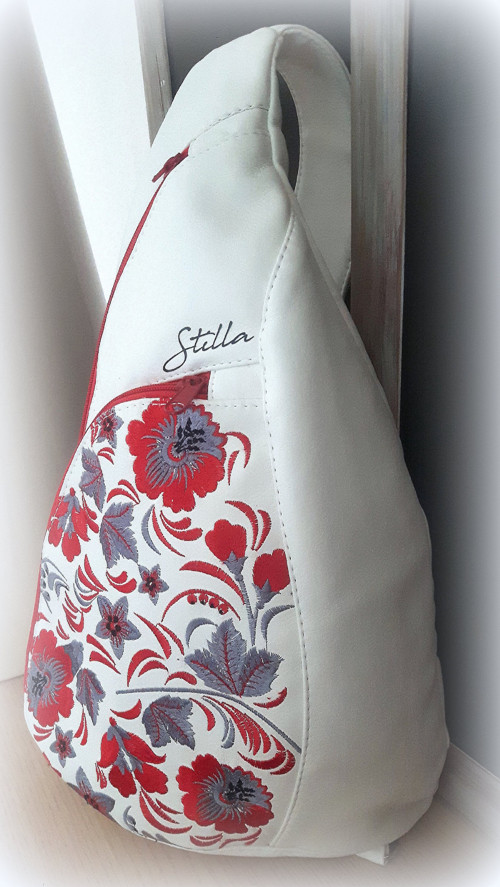 Backpack White folk — foto 4