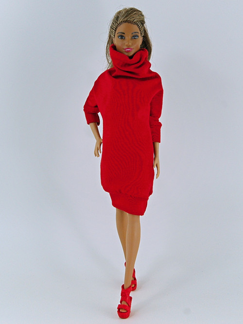Barbie - Rolákošaty červené — foto 3