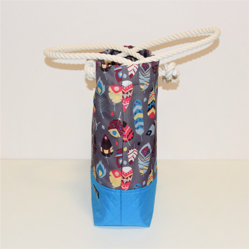 Kabelka s lanem - shopperka Maya Blue — foto 5