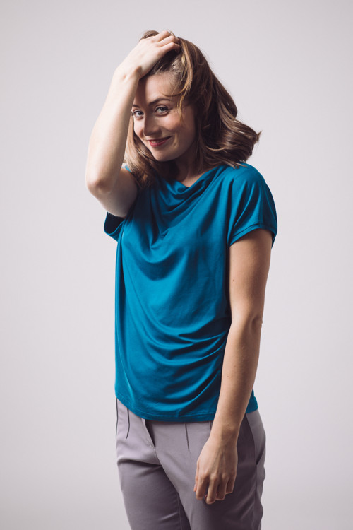 ROSMARINA triko petrolejová — foto 2