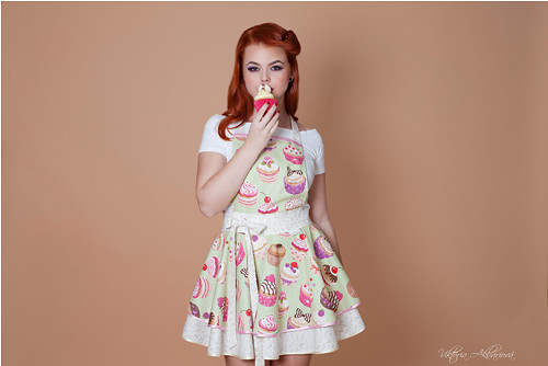 Luxusní Kuchyňská Zástěra Cupcake — foto 5