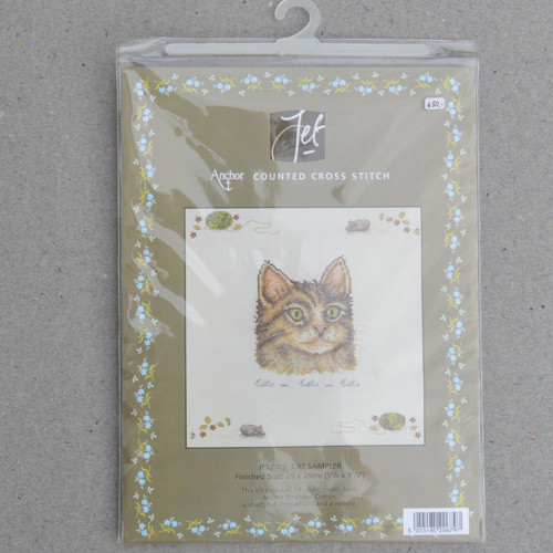 Vyšívací sada od Anchor - Cat Sampler (25x25cm) — foto 3