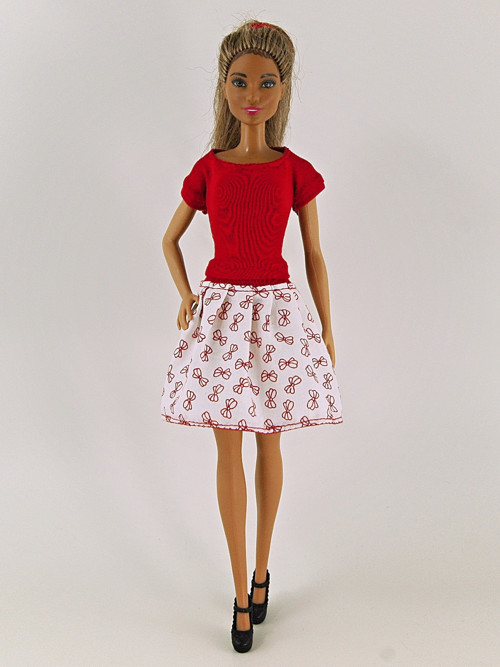 Barbie - Sukně mašličková — foto 2