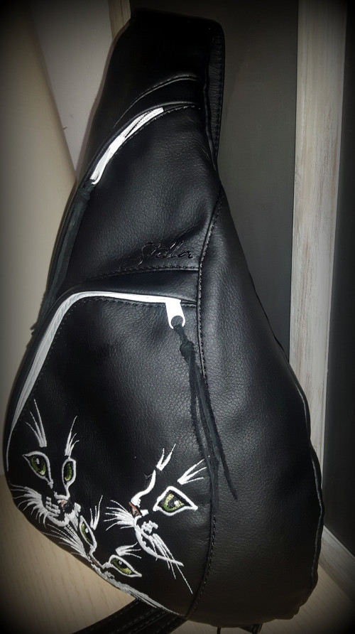 Backpack small - Three cats — foto 2