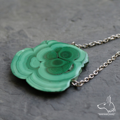 Malachitový talisman — foto 3