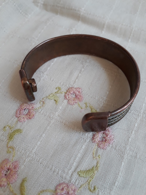 Měděný náramek magnetický... — foto 3