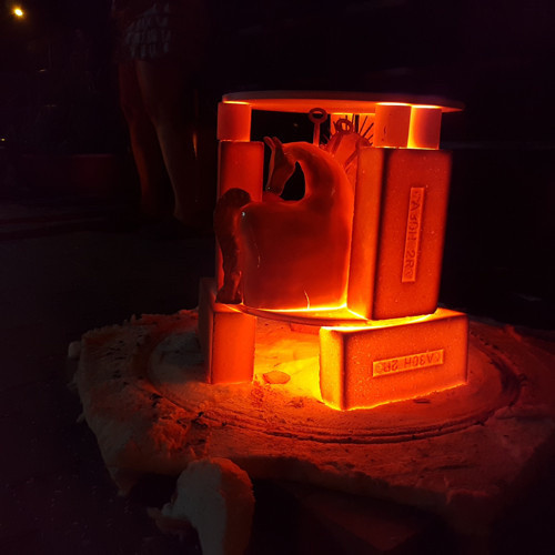 Keramika raku, Kůň bílý. — foto 5