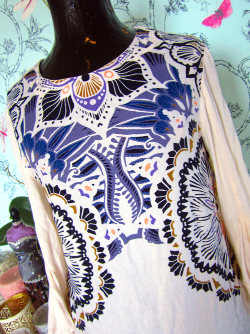 Tunika boho ornamentální — foto 2