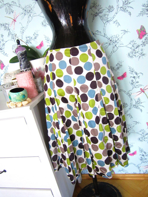 Sukně retro dots — foto 2