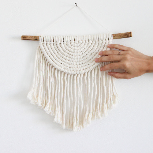 Přírodní macramé střední — foto 2