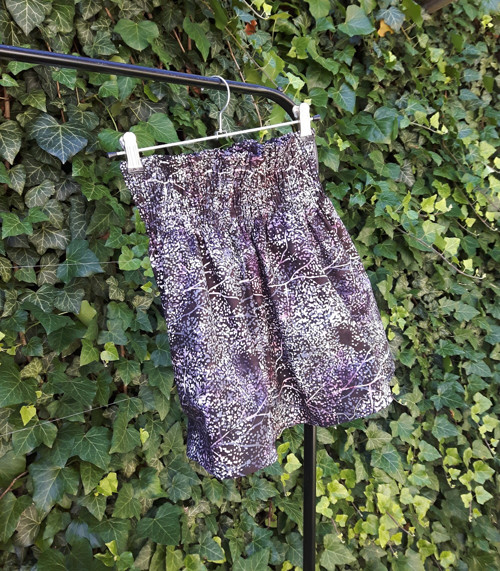 Sukně Hnědo - fialová — foto 2