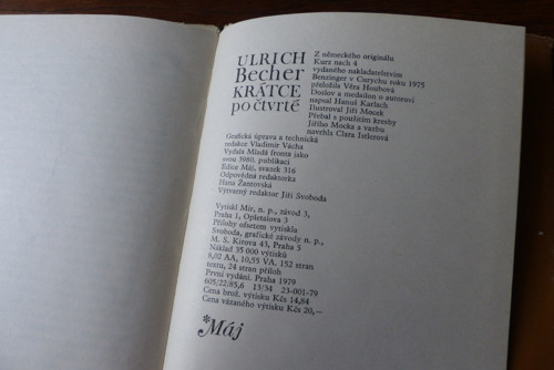 Krátce po čtvrté, Ulrich Becher — foto 5