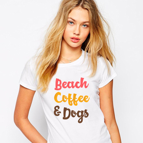 Tričko Beach Coffee & Dogs — foto 5