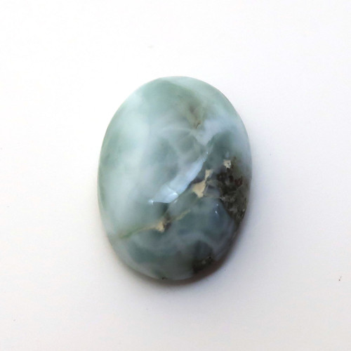 Kabošon larimar ovál 13,9mm — foto 3