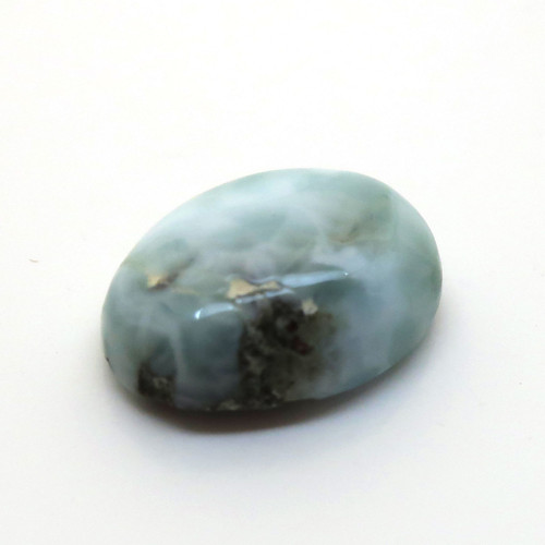 Kabošon larimar ovál 13,9mm — foto 2