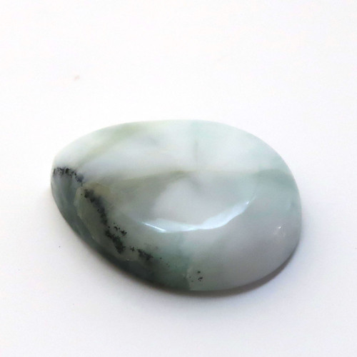 Kabošon larimar kapka 16,2mm — foto 2