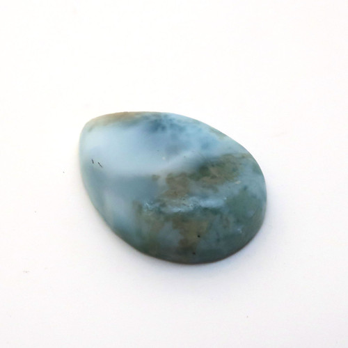 Kabošon larimar kapka 16,5mm — foto 2