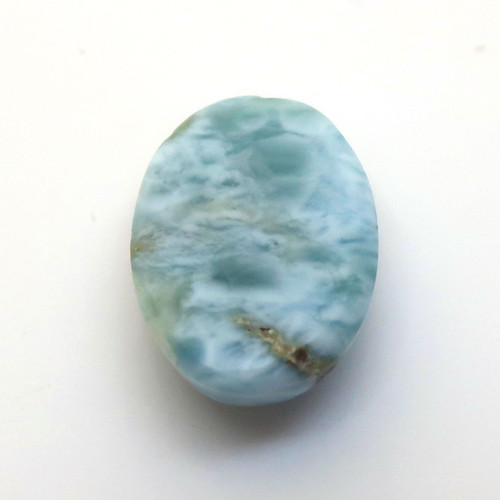 Kabošon larimar ovál 13,8mm REZERVACE — foto 4