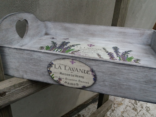 Srdíčkový tác s levanduli — foto 4