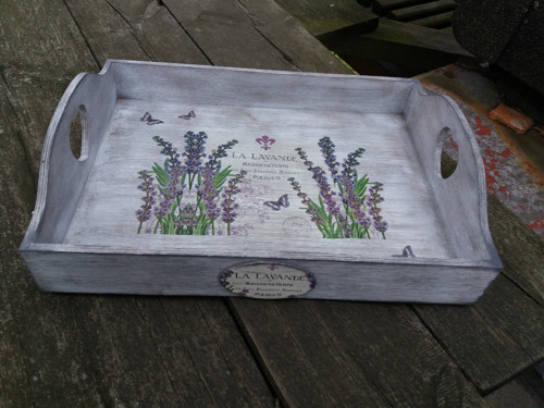 Srdíčkový tác s levanduli — foto 5