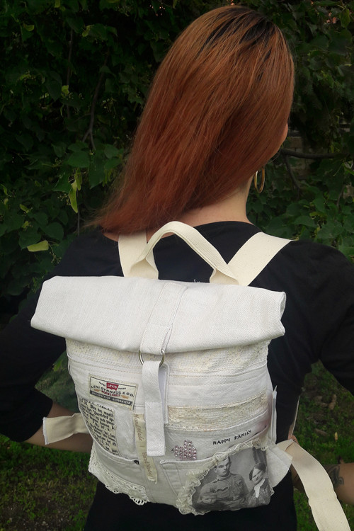 UpCycling batoh, — foto 2